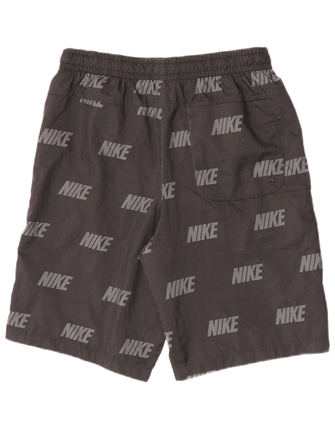 NIKE Pantalones cortos deportivos gráficos para niños 13-14 años XL Poliéster gris manchado