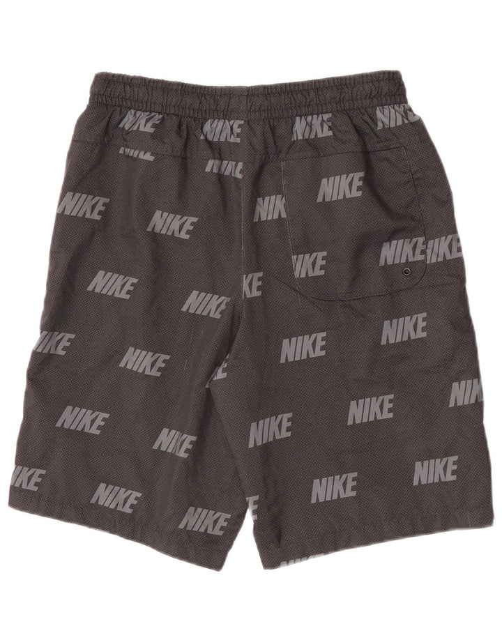 NIKE Pantalones cortos deportivos gráficos para niños 13-14 años XL Poliéster gris manchado