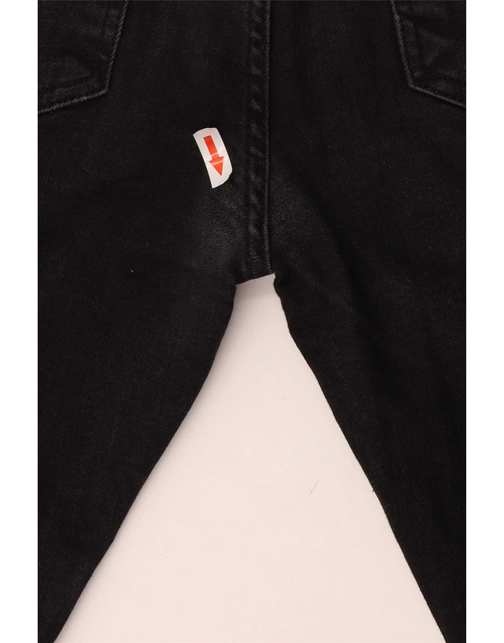 Zara Jeans ajustados desgastados para hombre EU 40 Medium W31 L29 Negro