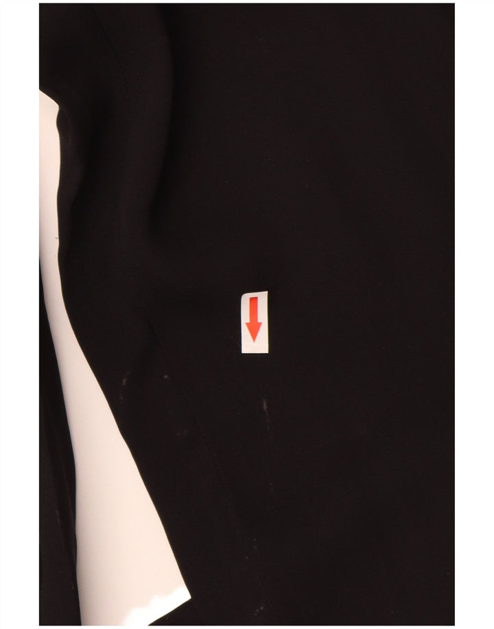 Zara Mujer Mono Sin Mangas UK 44 Medium Viscosa Negra