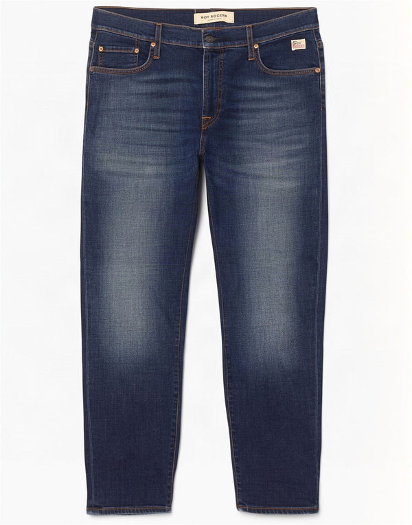 Roy Rogers Vaqueros ajustados para hombre W35 L30 Algodón azul