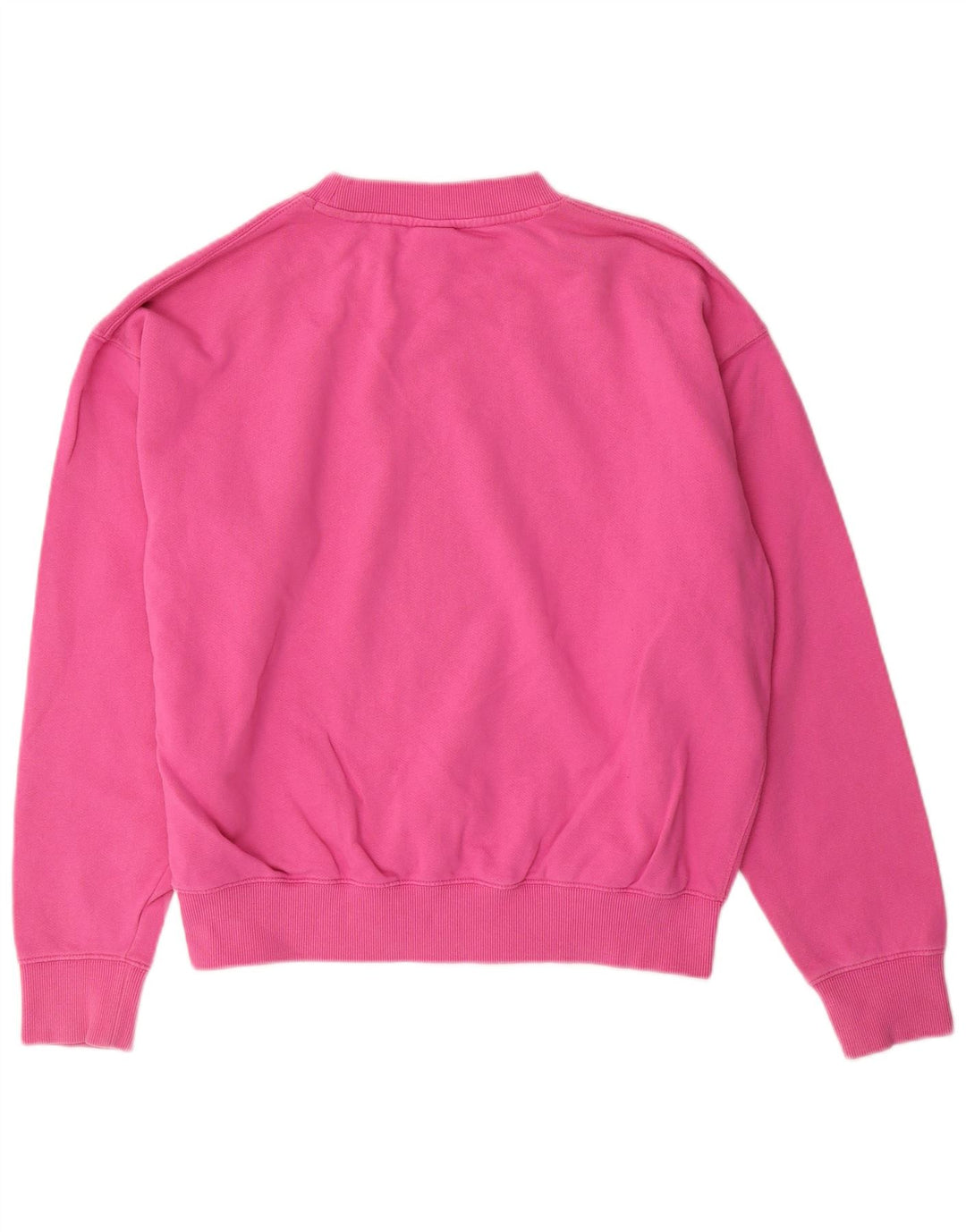 SUPERDRY Sudadera extragrande para mujer, talla 40, talla grande, algodón rosa