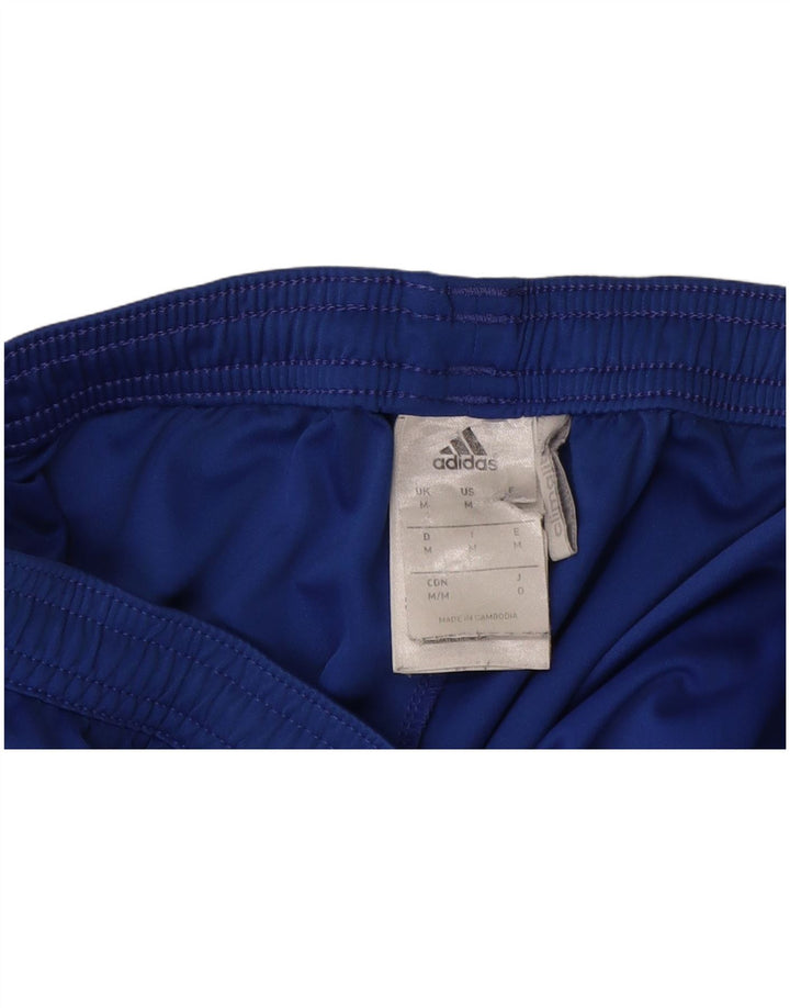 Adidas Mens Climalite Sport Shorts Azul Medio Colorblock Poliéster