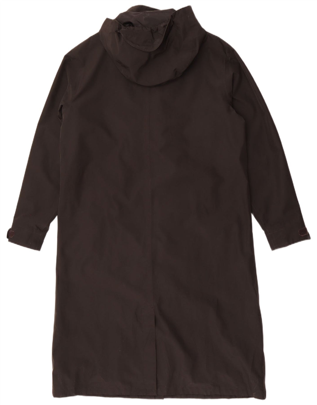 Rohan Chubasquero largo con capucha para mujer UK 46 Grande Poliéster negro