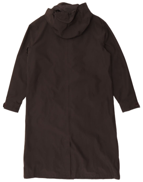 Rohan Chubasquero largo con capucha para mujer UK 46 Grande Poliéster negro