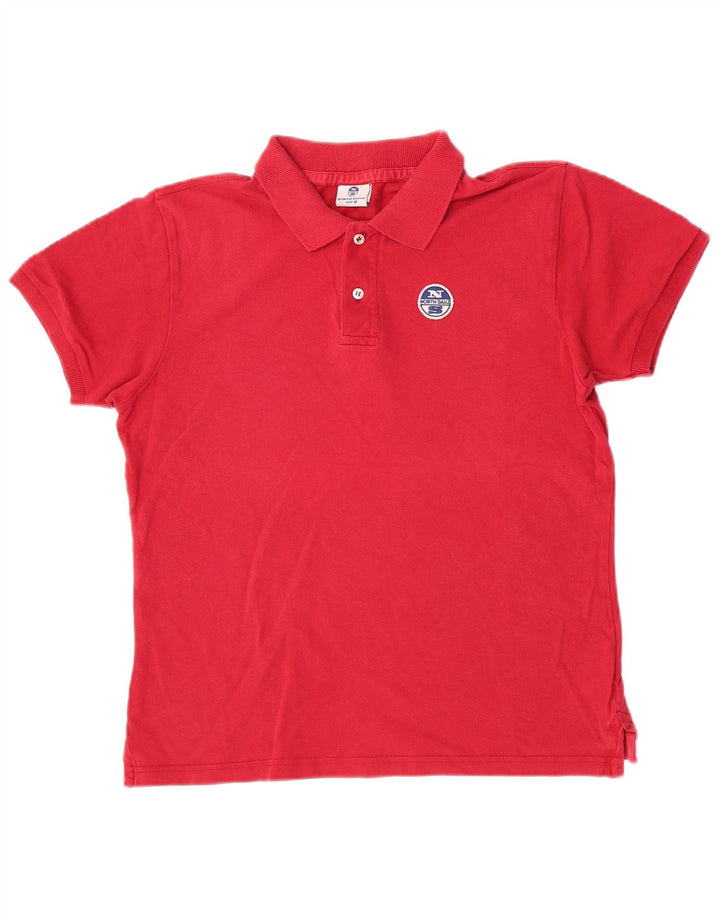 Polo North Sails Hombre Algodón Rojo Medio