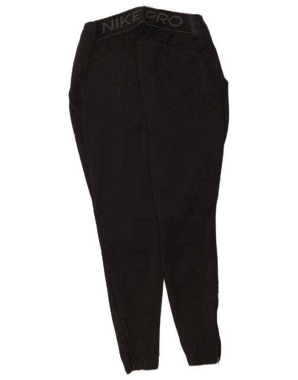 Nike Dri Fit Graphic - Pantalones de chándal para mujer, talla 40, color negro