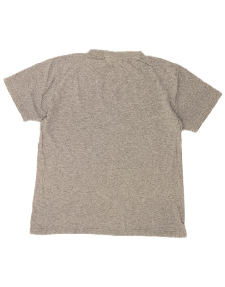 Camiseta Umbro Hombre Top Algodón Moteado Gris Medio