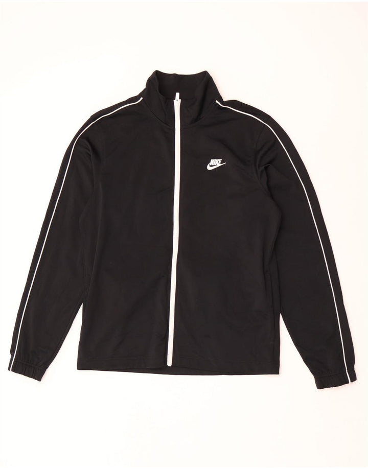 Nike - Chaqueta de chándal para hombre, color negro mediano, poliéster