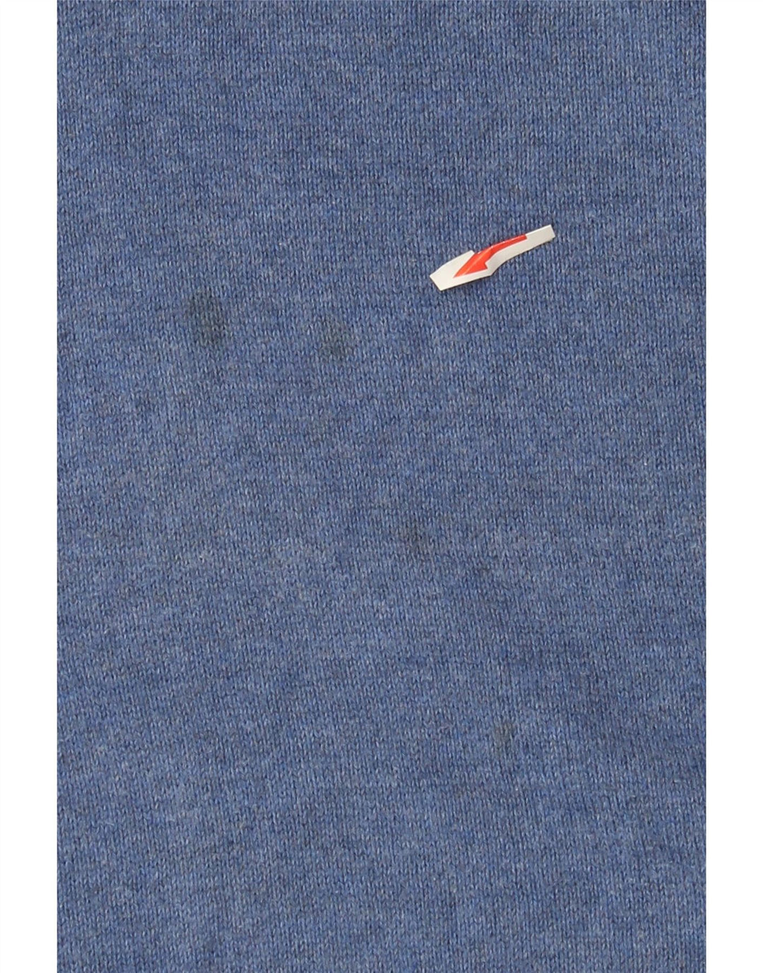 Marks & Spencer Jersey con cuello en V para hombre de algodón azul medio