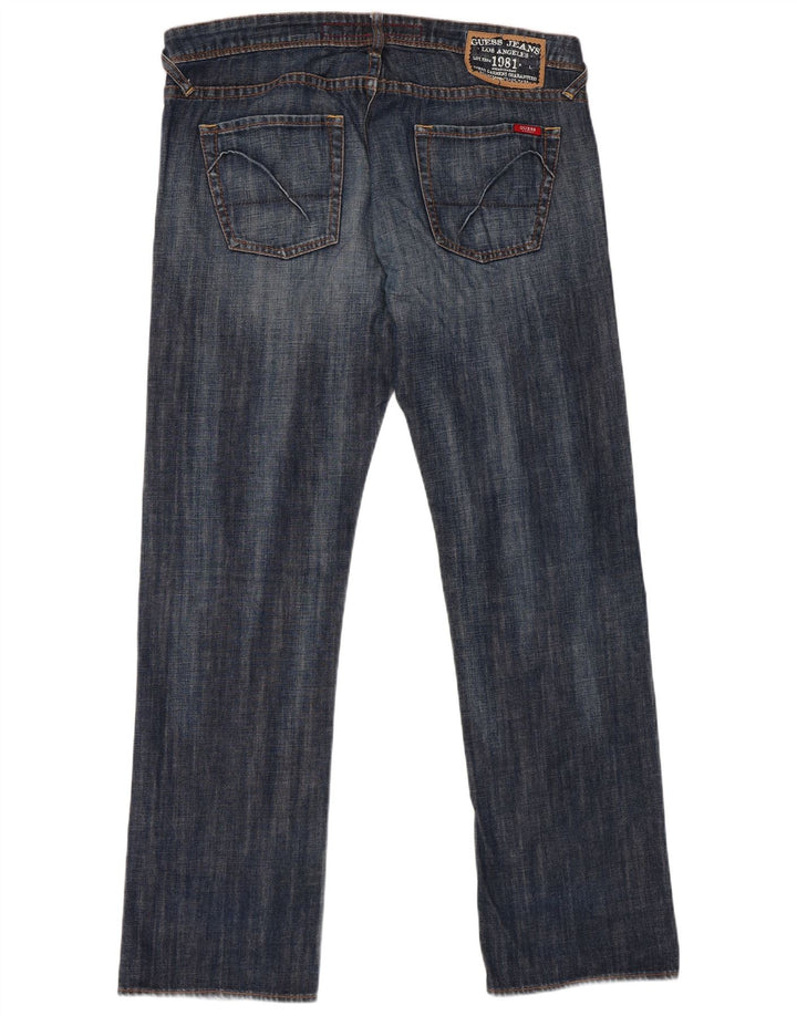 Guess Vaqueros Rectos Hombre W38 L34 Algodón Azul