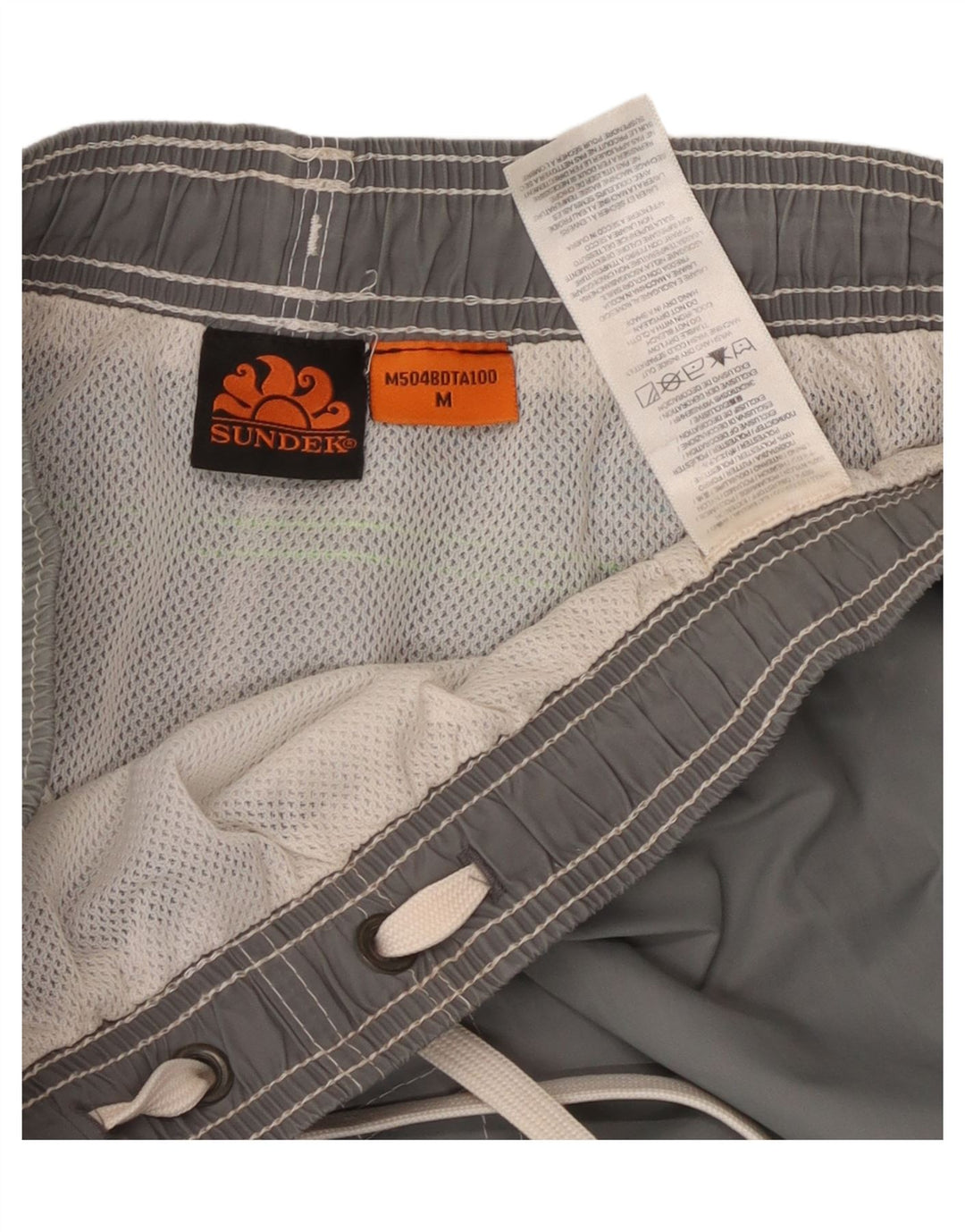 Bañador Sundek Hombre Poliéster Gris Medio