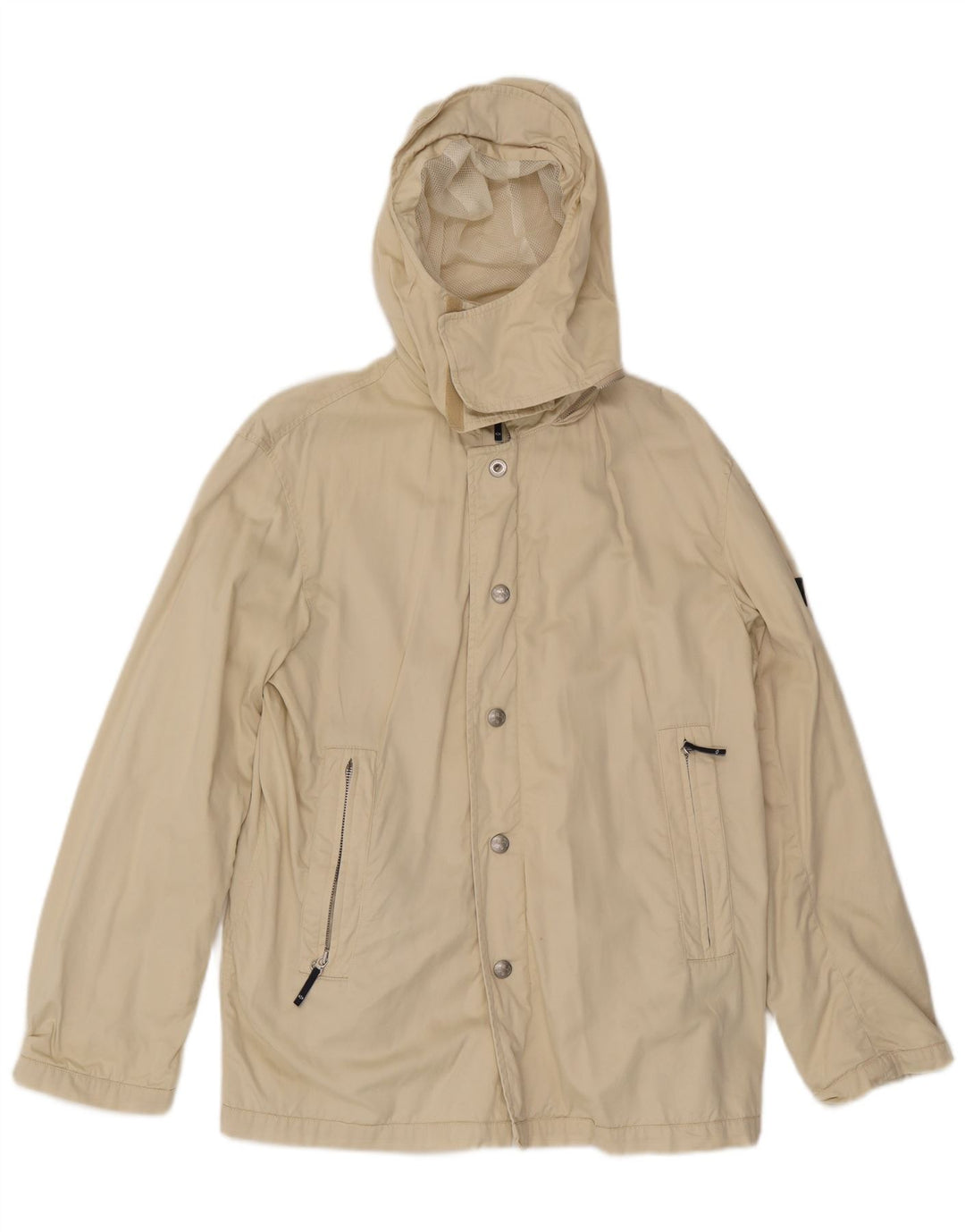 Chaqueta bomber con capucha Superga para hombre UK 38 Medium Beige