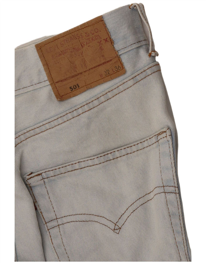 Levi's Hombre 501 Vaqueros Rectos W32 L30 Azul