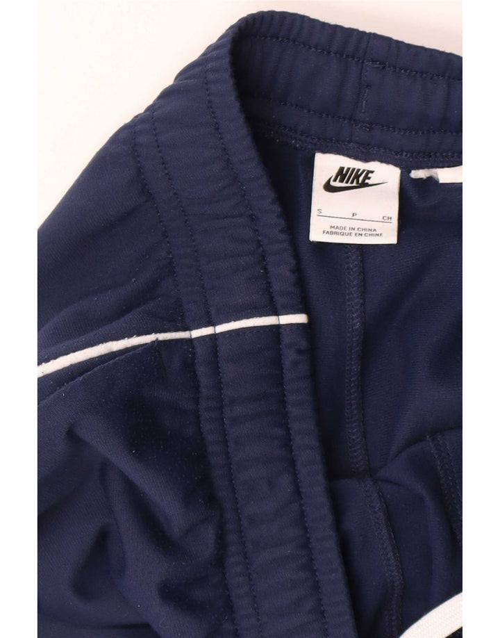 Nike Pantalones de chándal para mujer UK 10 Small Azul marino Poliéster