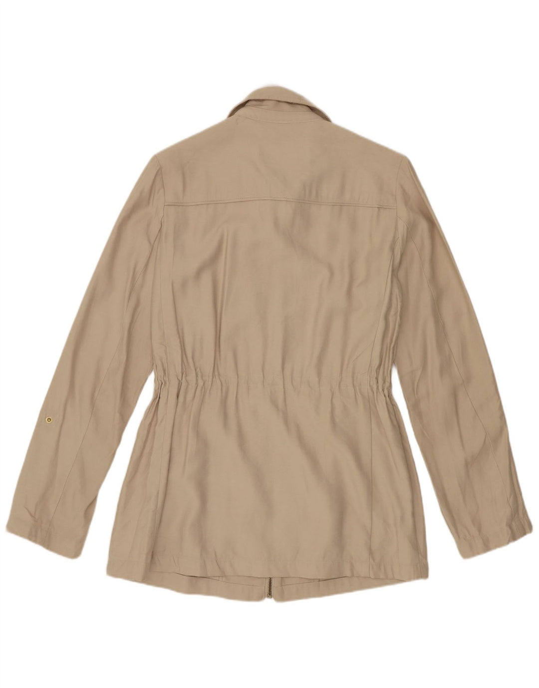 Zara Mujer Chaqueta Reino Unido 6 XS Beige