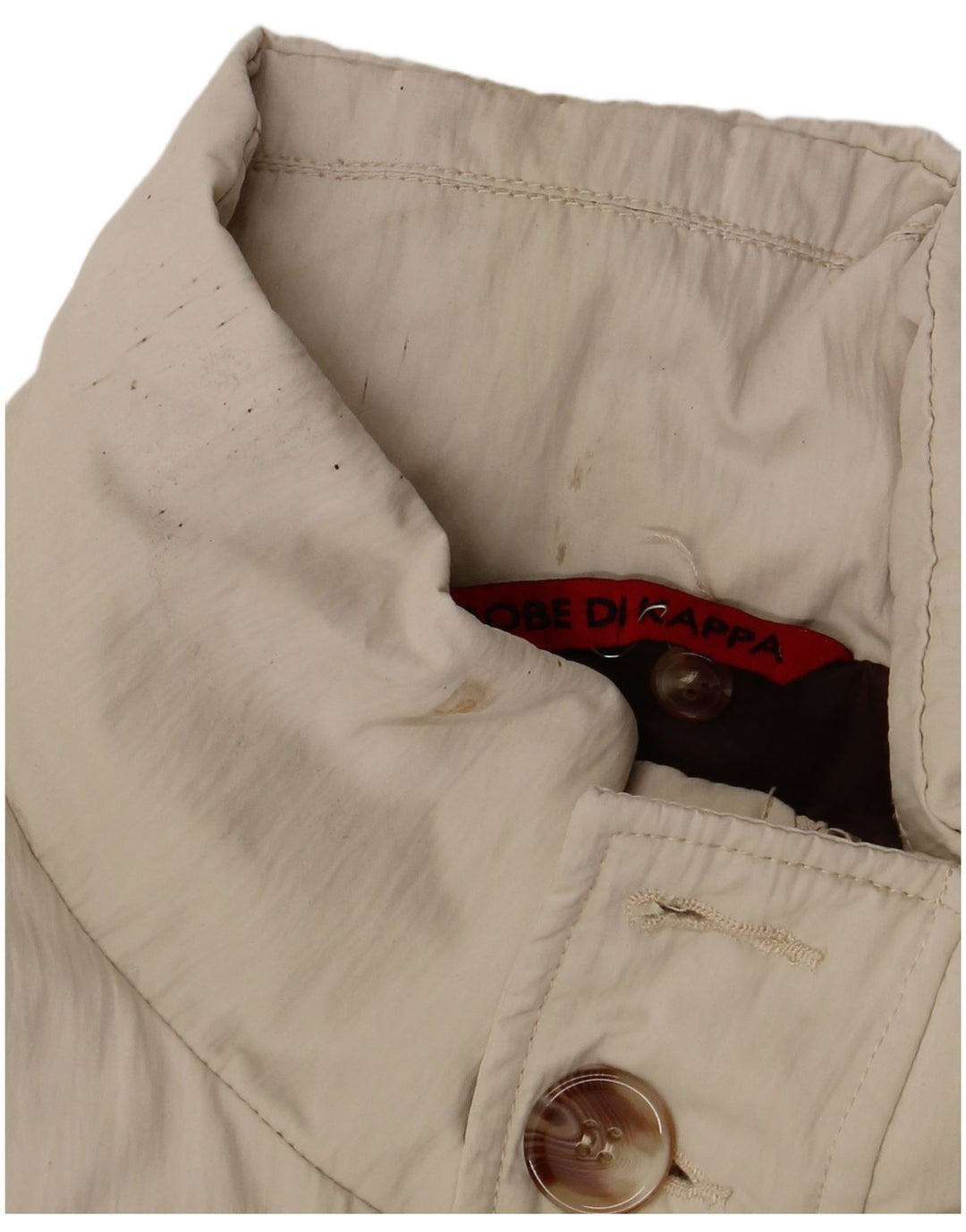 Kappa Chaqueta acolchada para hombre ES 42 XL Poliéster beige
