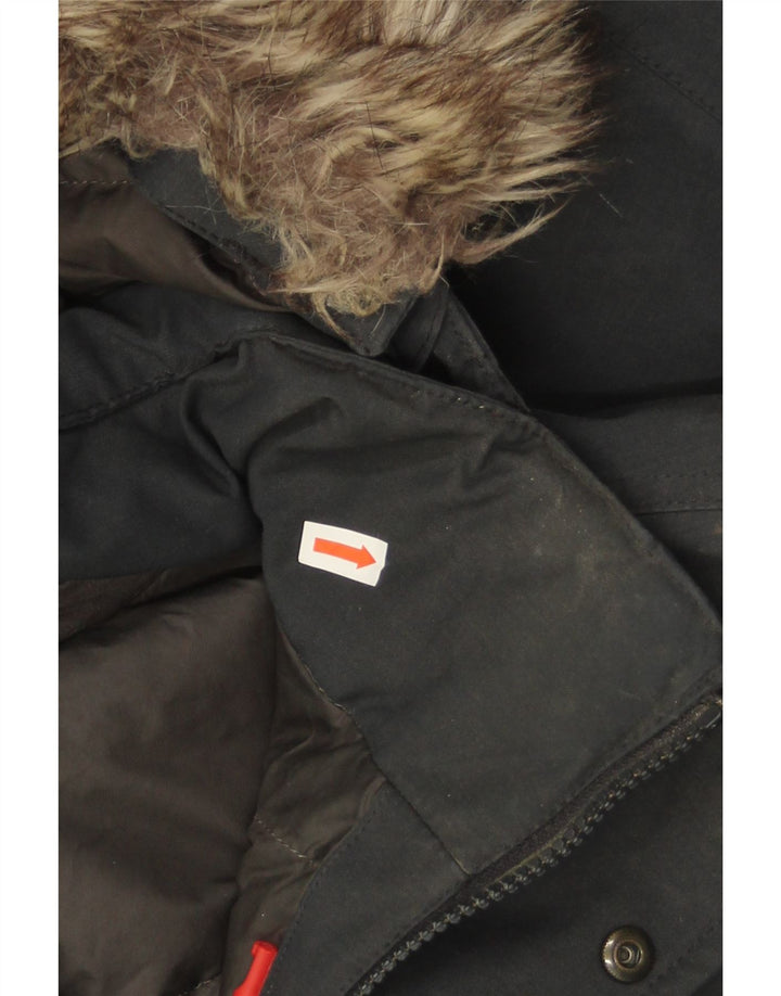 The North Face Chaqueta Parka con Capucha para Hombre UK 38 Medium Azul Marino Poliéster