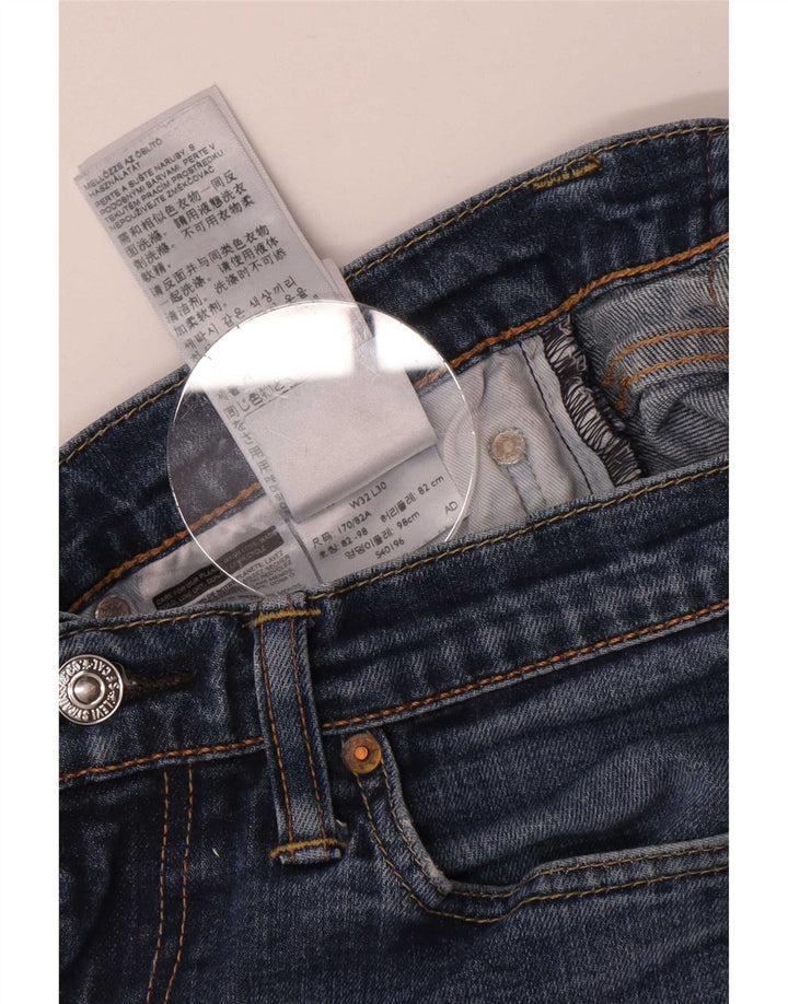 Vaqueros Levi's Crop Slim para mujer W32 L26 Algodón azul