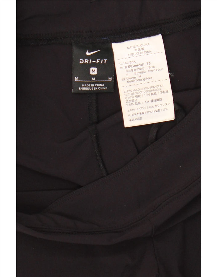 Nike Leggings Dri Fit para mujer UK 44 Medium Black Nylon