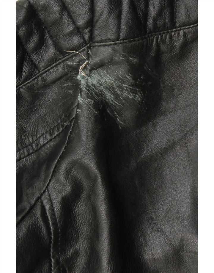 Conbipel Chaqueta motera de cuero para hombre IT 54 XL Cuero negro