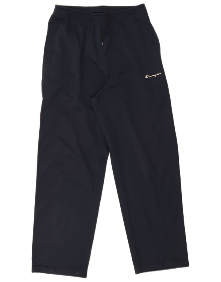 Champion Pantalones De Chándal Para Hombre Poliéster Azul Marino Medio