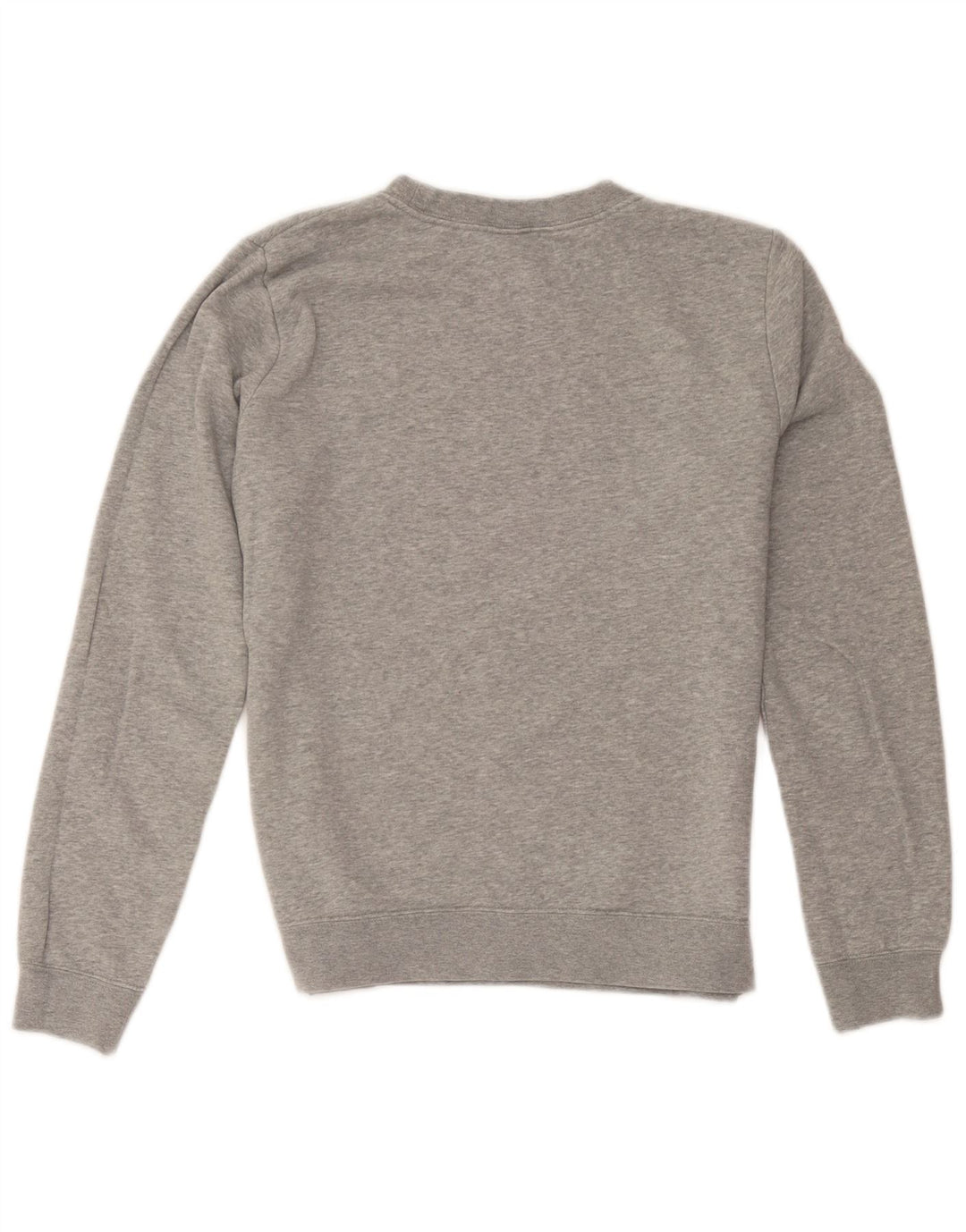 Nike - Sudadera de gran tamaño con gráfico para mujer, talla 10, algodón gris pequeño