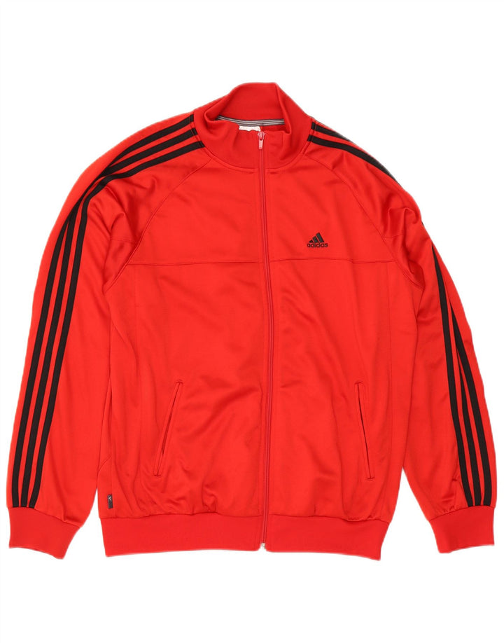 Adidas Chaqueta Chándal Niño 15-16 Años Rojo Poliéster
