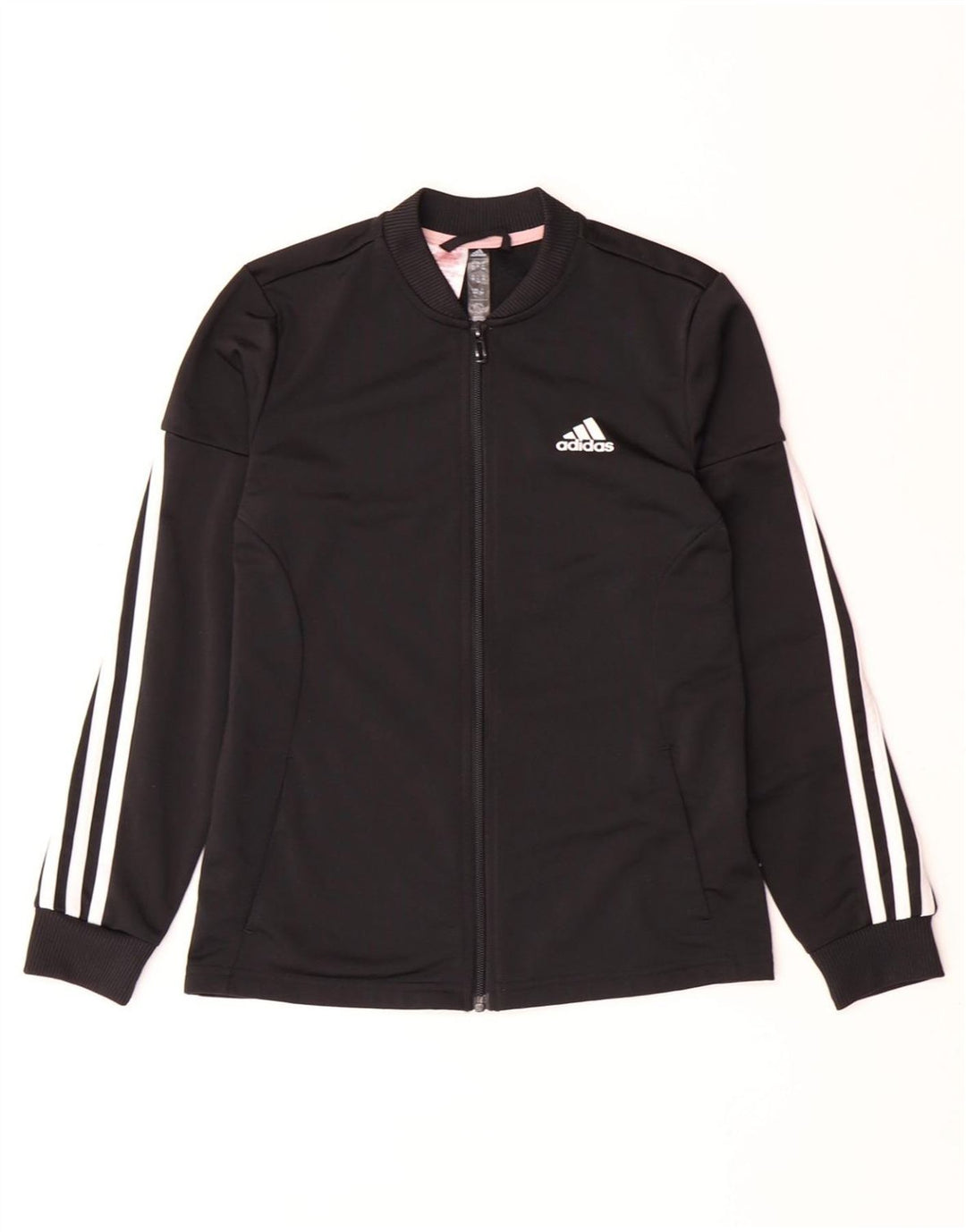 ADIDAS Chaqueta Chándal Niña 11-12 Años Negro Poliéster