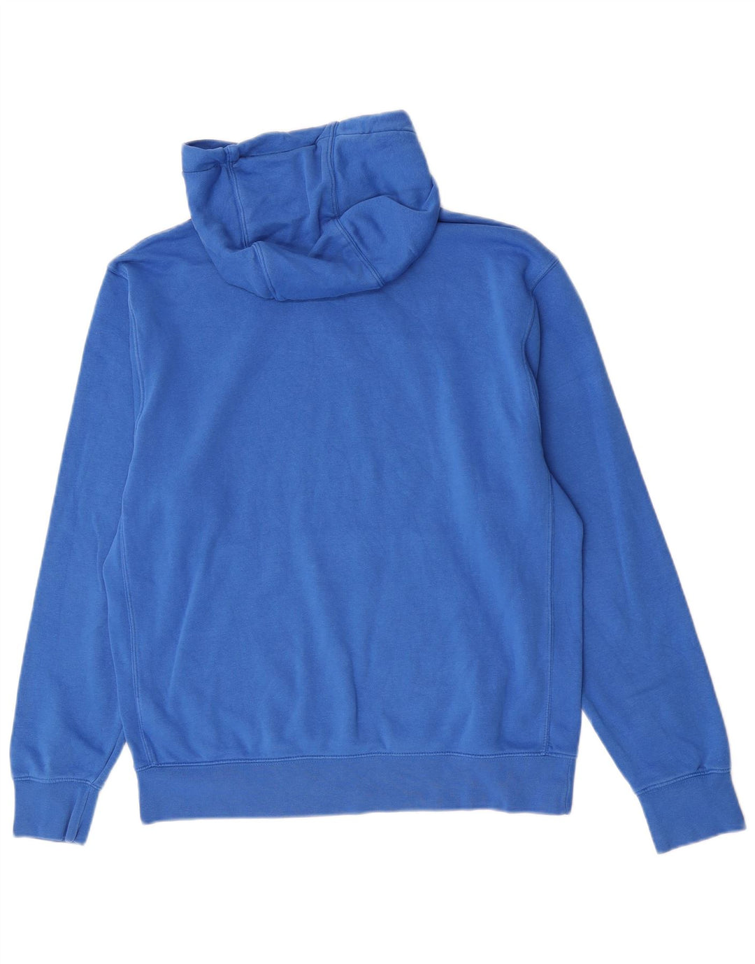 Nike Jersey con capucha para hombre, color azul medio, algodón
