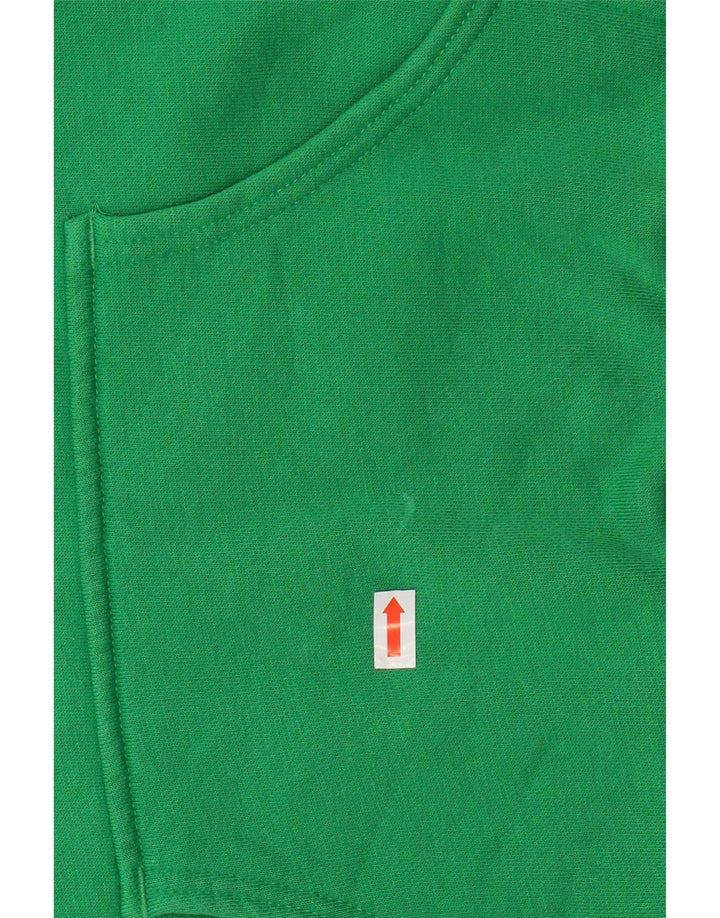 ADIDAS Jersey con capucha y gráfico corto para mujer EU 38 Algodón verde medio