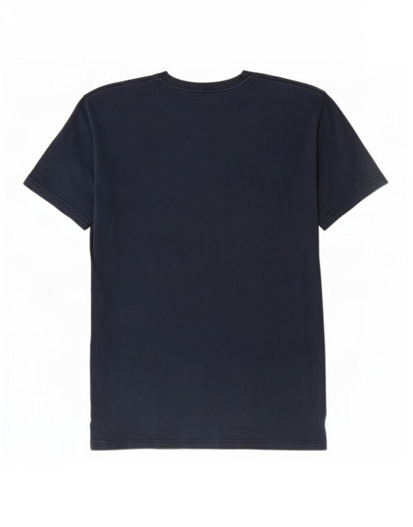 Vans Hombre Classic Fit Camiseta Top Medium Azul Marino Algodón