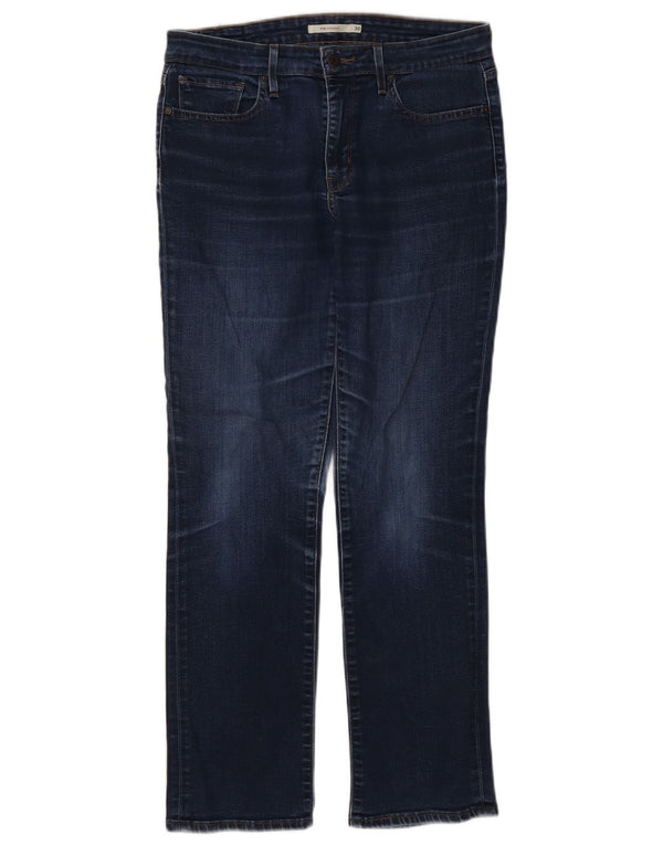 Vaqueros Levi's Mujer 714 Rectos W30 L29 Azul Marino