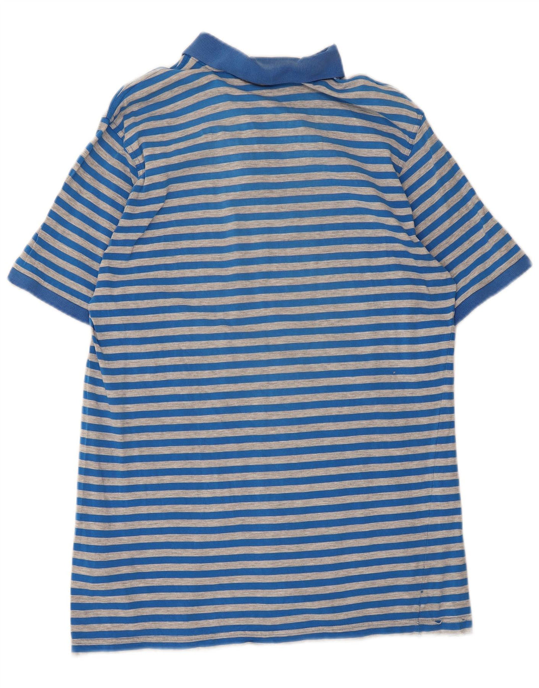 Fila Polo para hombre de algodón a rayas azules grandes
