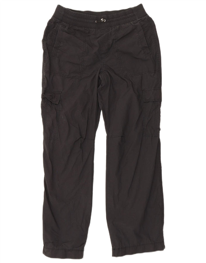 Dkny Pantalones Cargo Rectos Para Mujer Pequeños W29 L29 Algodón Negro