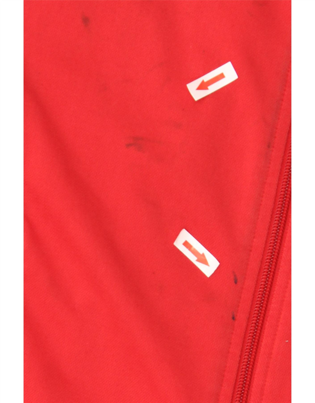Nike - Chaqueta de chándal para hombre, talla 35/37, talla pequeña, color rojo, poliéster