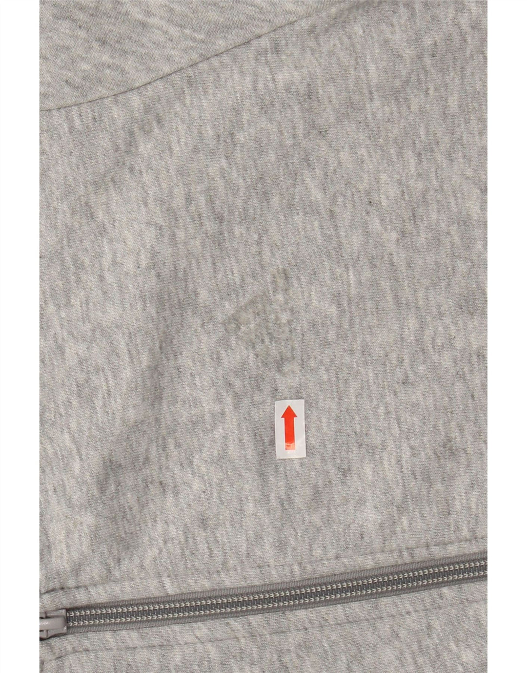 ADIDAS Sudadera con capucha y cremallera para niños 11-12 años Algodón moteado gris