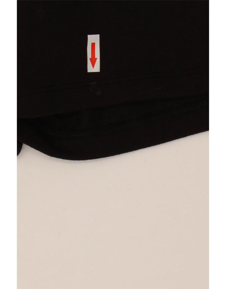 Jack & Jones Hombre Shorts Deportivos Pequeños Algodón Negro