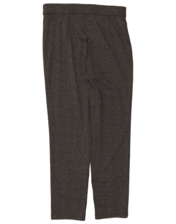 Marks & Spencer Pantalones Casuales para Mujer UK 12 Medium W30 L27 Gris