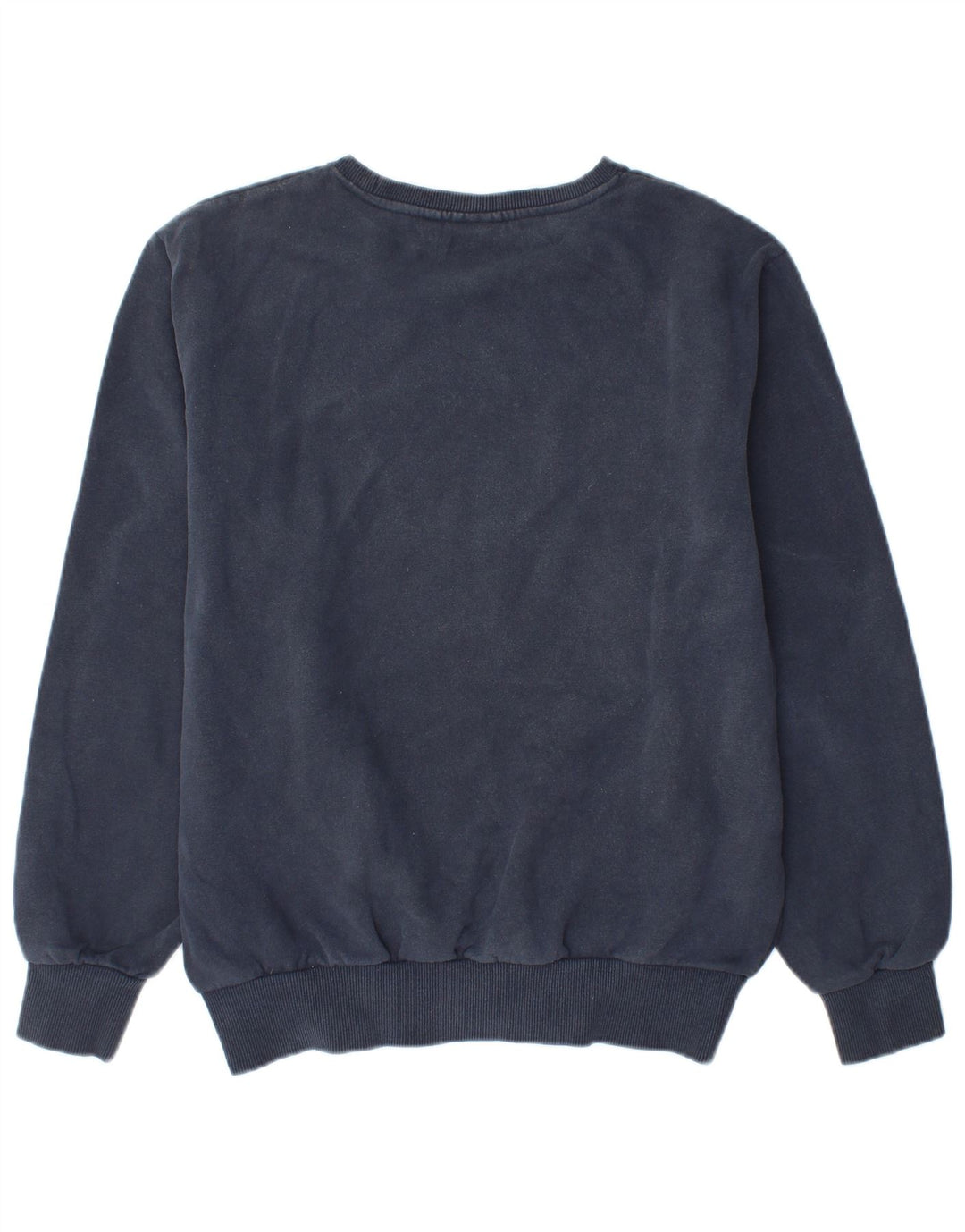 ELLESSE Hombre Sudadera Gráfica Jumper Medium Azul Marino Algodón