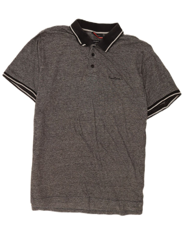 Pierre Cardin Polo De Manga Corta Regular Fit Hombre XL Gris Moteado