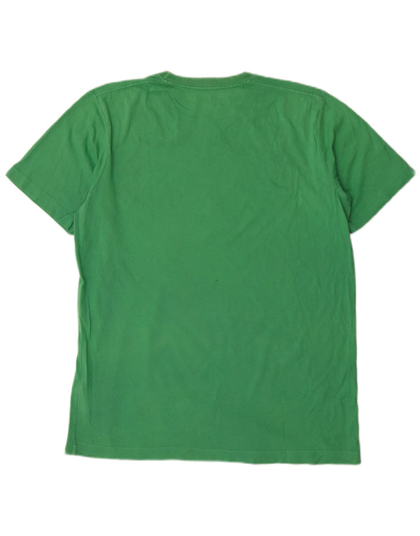Timberland Camiseta gráfica para hombre Top grande de algodón verde