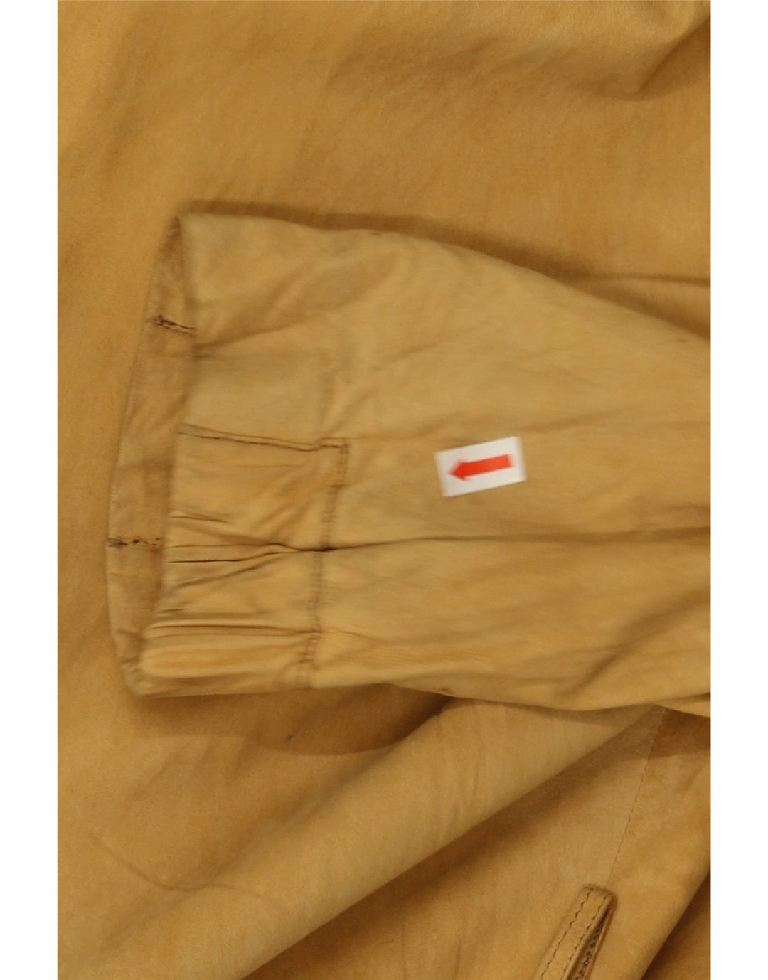 VINTAGE Womens Open Suede Jacket IT 44 Medium Brown Leather Vintage Vintage and Second-Hand Vintage from Messina Hembry 