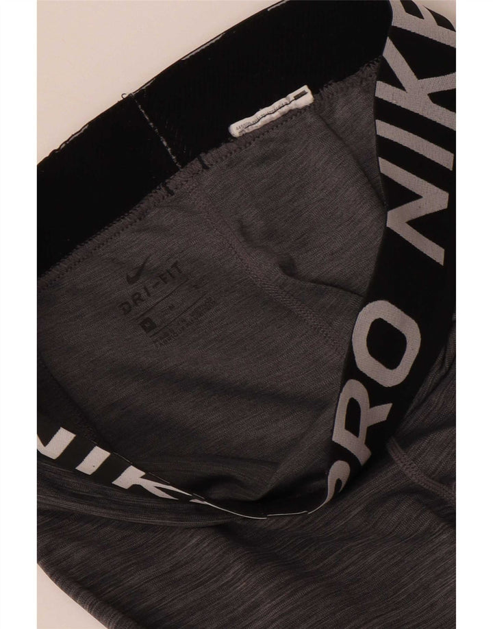 Nike Leggings Dri Fit Graphic para mujer, talla 40, color gris medio
