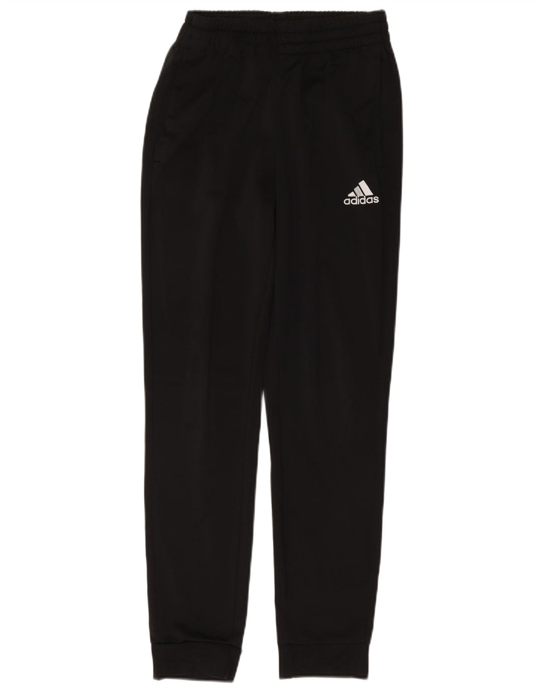 ADIDAS Pantalones de chándal para mujer Joggers UK 34/36 Small Negro Poliéster