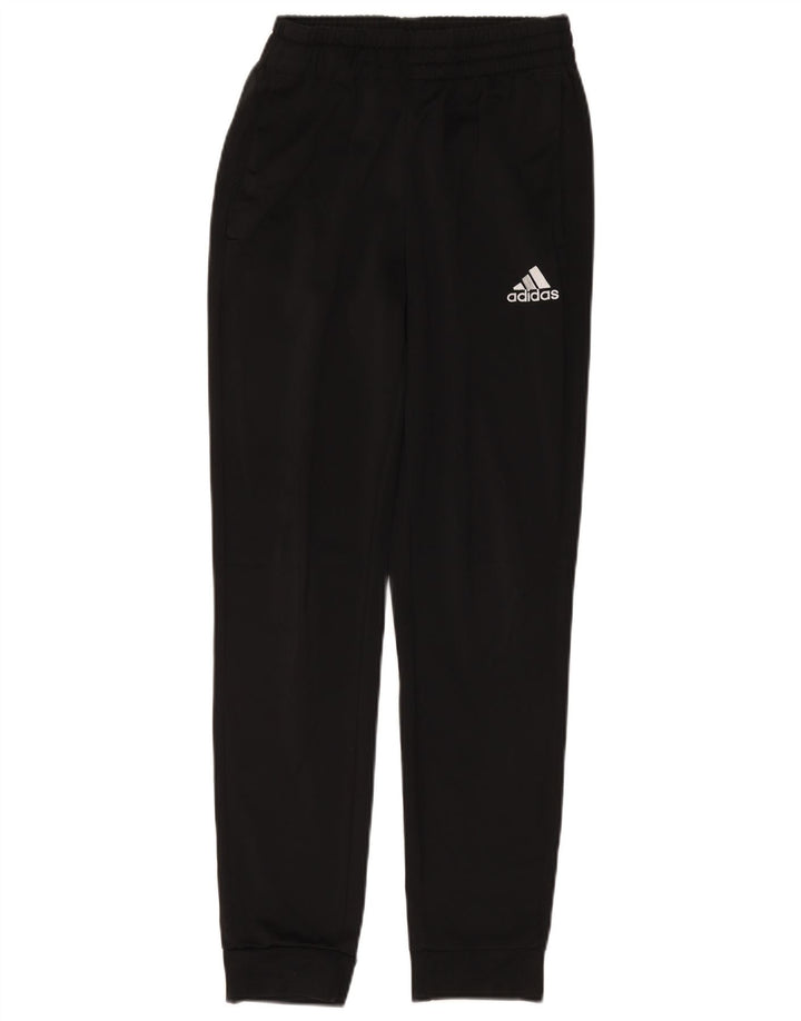 ADIDAS Pantalones de chándal para mujer Joggers UK 34/36 Small Negro Poliéster