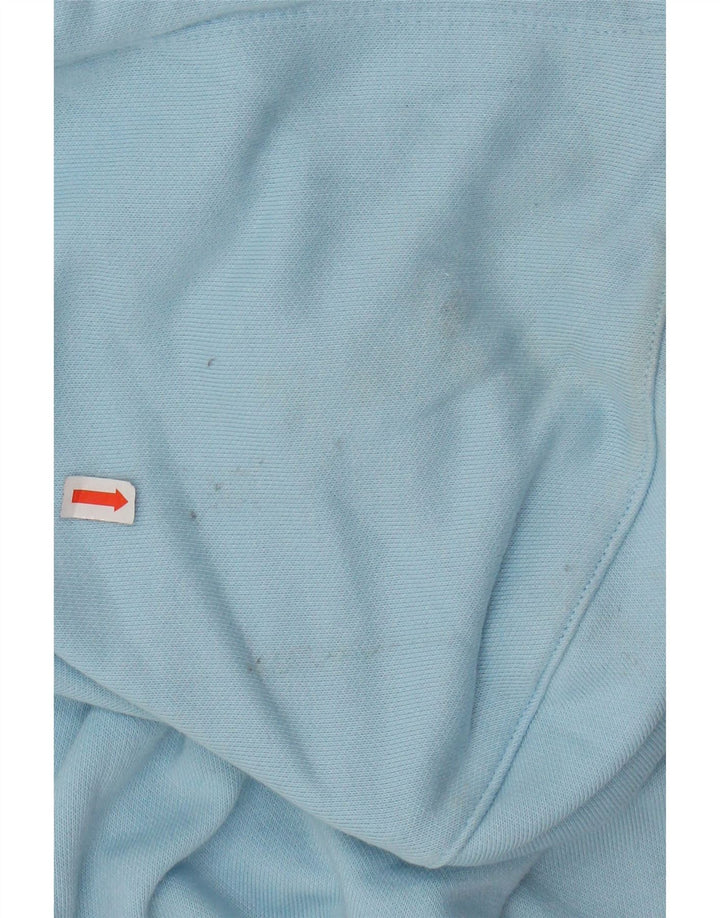 CHAMPION Jersey con capucha y gráfico extragrande para mujer UK 10 Small Blue