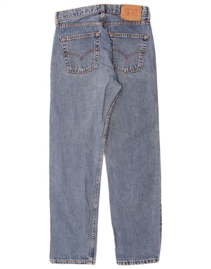 LEVI'S Vaqueros Bootcut De Cintura Alta 517 Para Mujer W30 L30 Algodón Azul