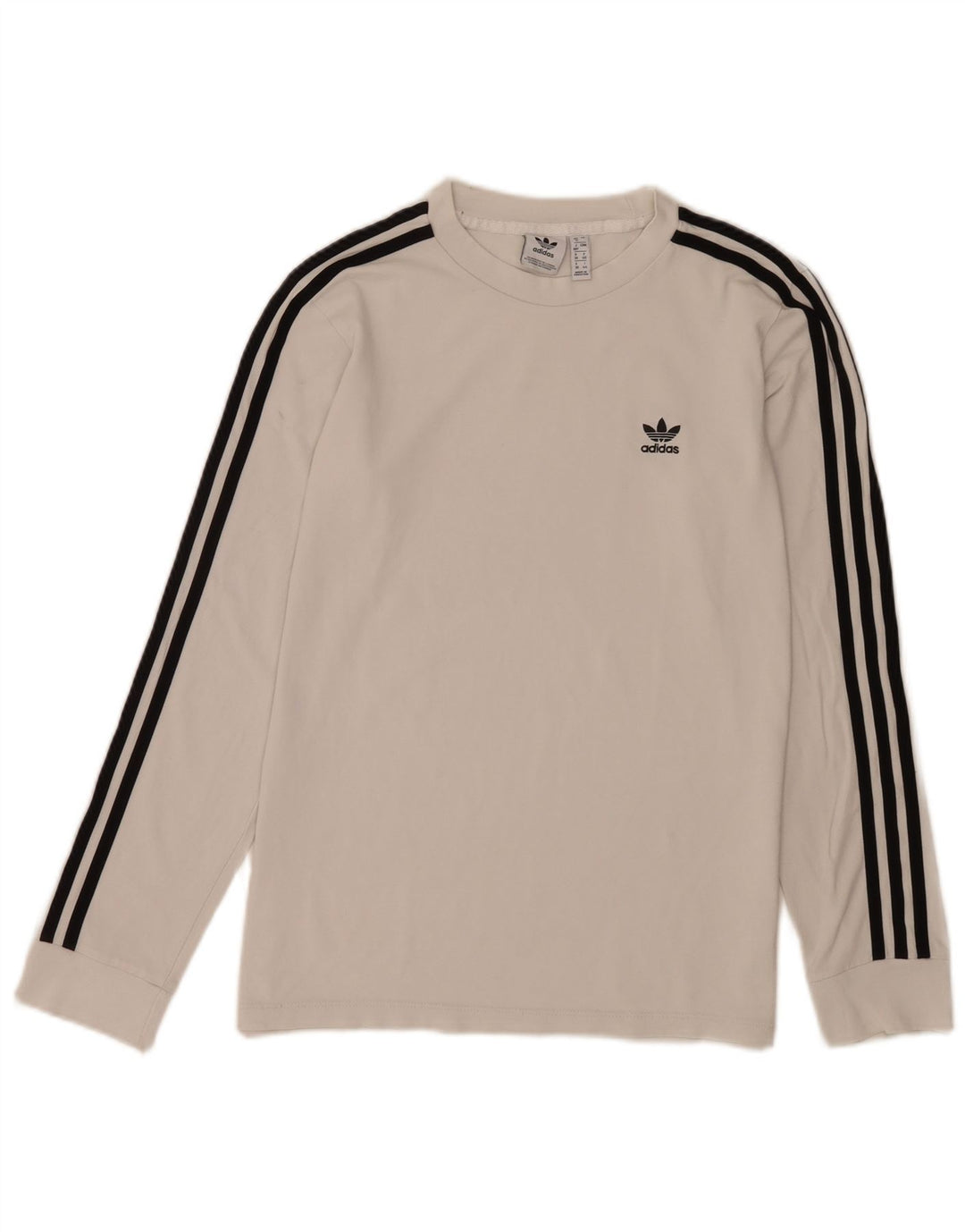Adidas - Camiseta de manga larga para mujer, talla 40, talla M, color blanco