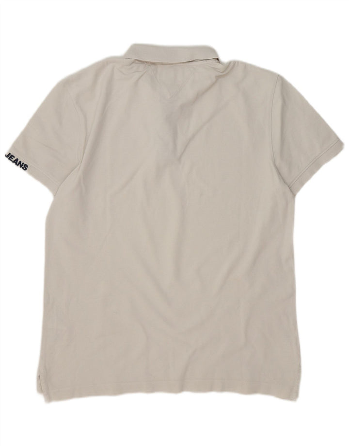 Polo Tommy Hilfiger Hombre Algodón Blanco Mediano